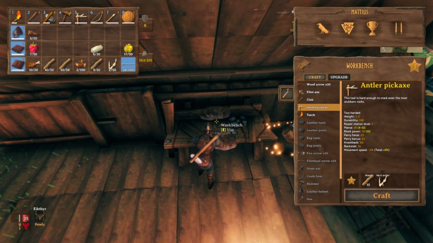 кирка в игре Valheim