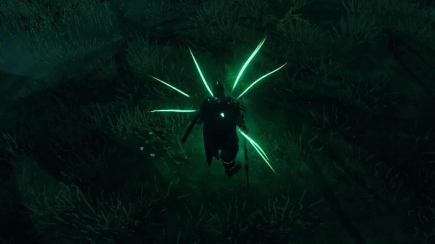 пользуемся дужкой в Valheim