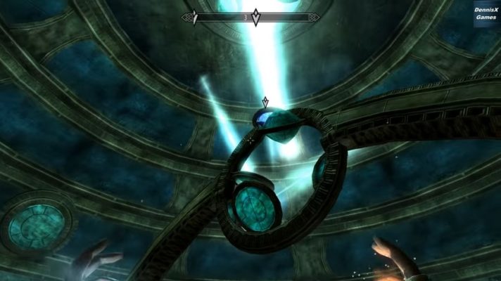 Как сфокусировать окулаторию в Скайриме?