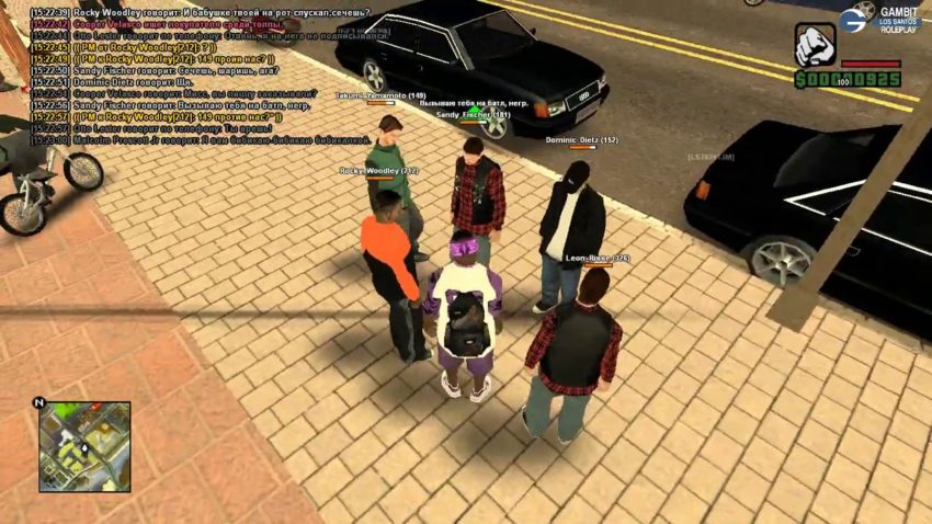 сервер SAMP Gambit RP