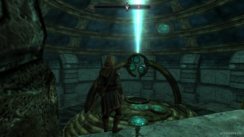 Как сфокусировать окулаторию в Скайриме?