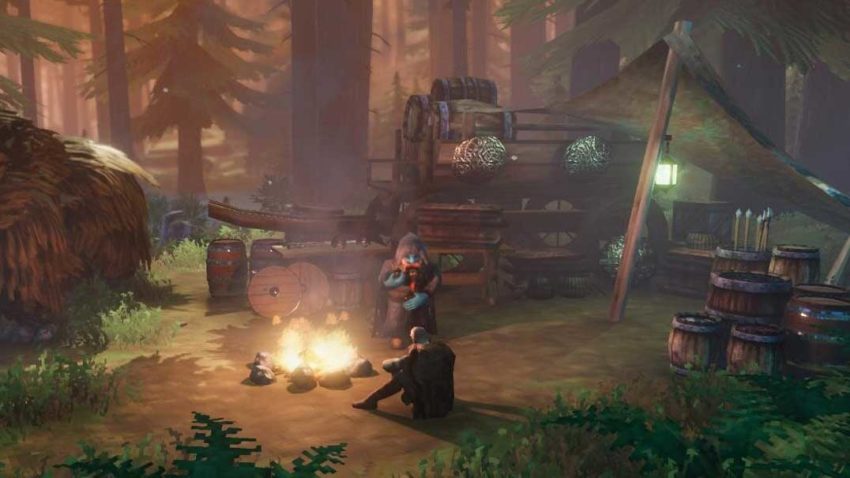 Покупки у торговца в Valheim