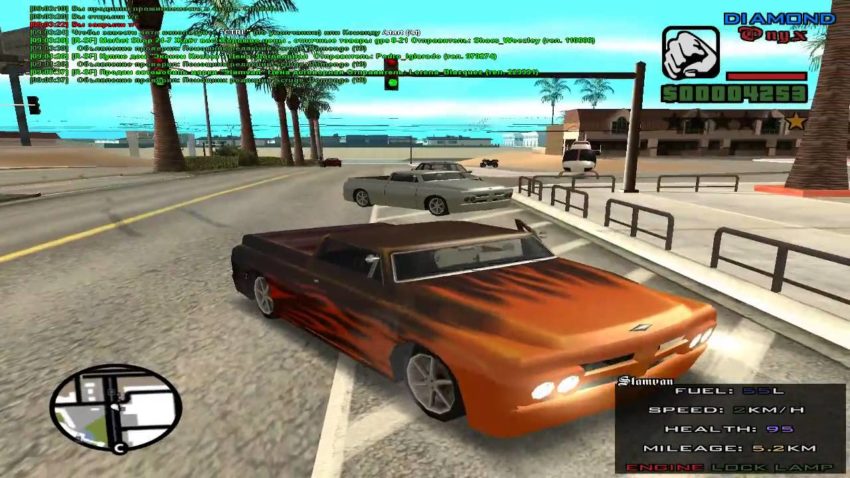 сервер SAMP Diamond RP