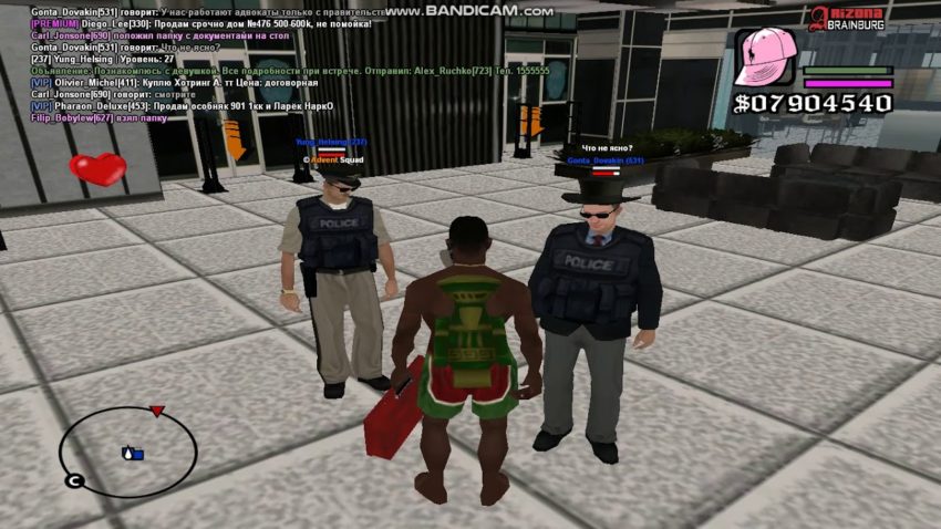 сервер SAMP Arizona RP