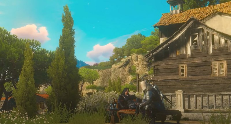 Геральт и Йеннифер