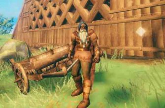 Как сделать тележку в Valheim?