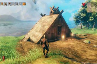 Valheim - как выровнять землю
