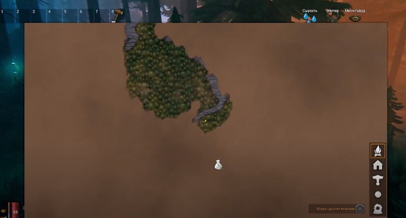 Метка торговца на карте