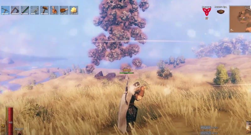 Разрушение каменного монолита