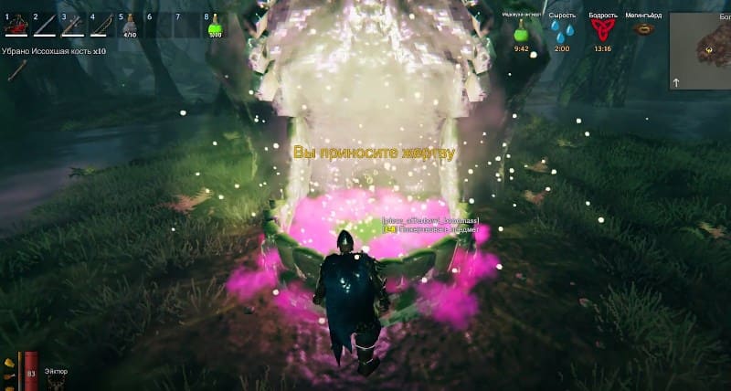 Жертва для вызова босса