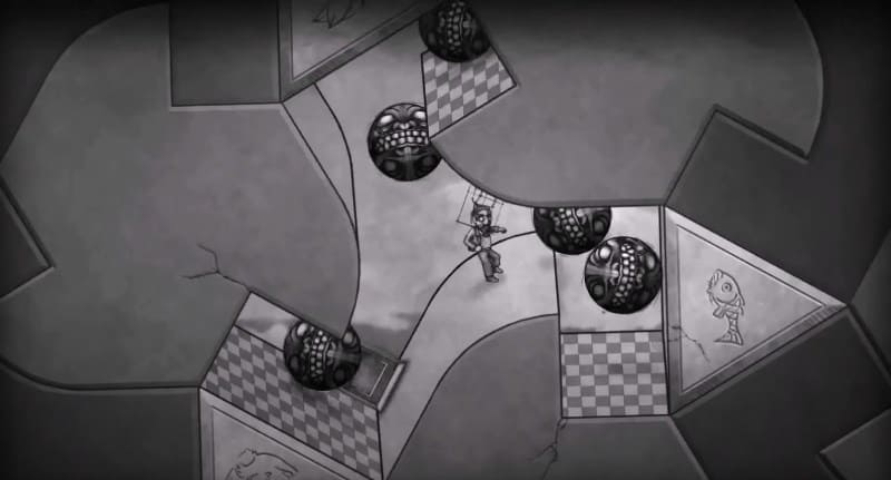 Двухмерная головоломка The Bridge