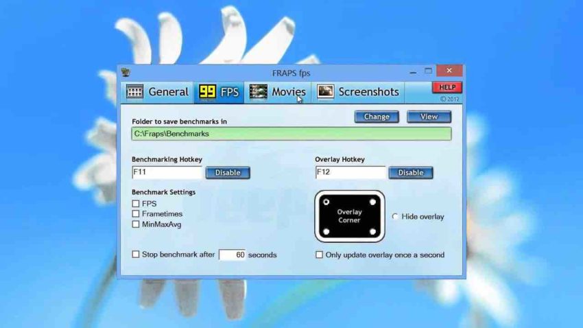 Приложение Fraps