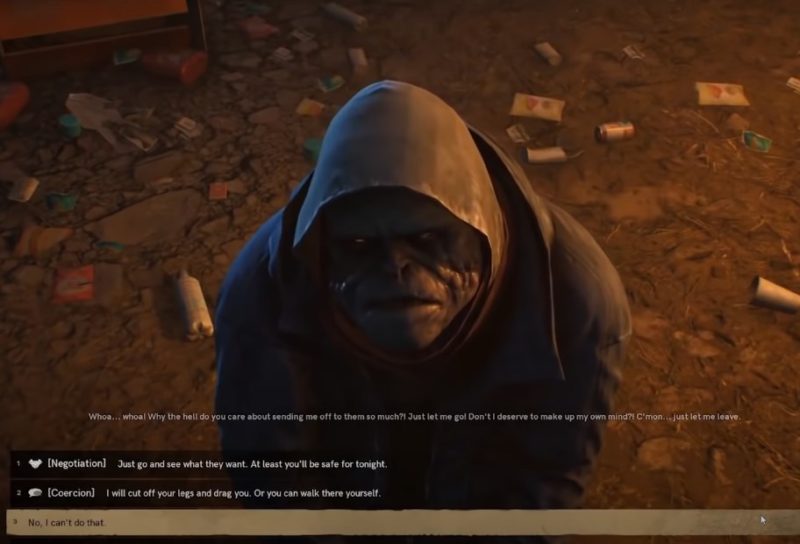 Разговор с Слизняком