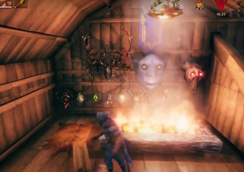 Размещение предметов на стене