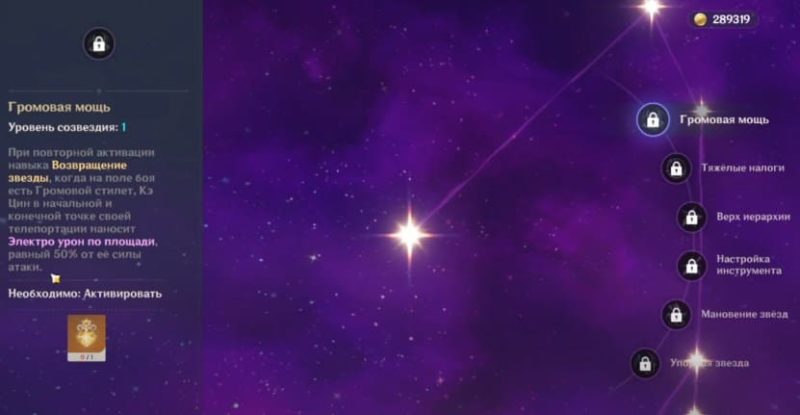 Созвездие громовая мощь