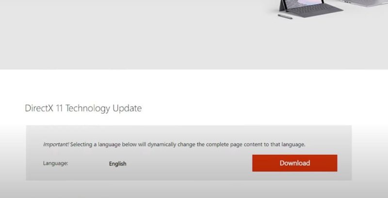 Установка DirectX 11 на ПК