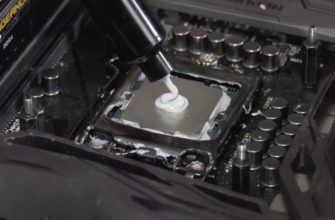 Замена термопасты на процессоре ПК