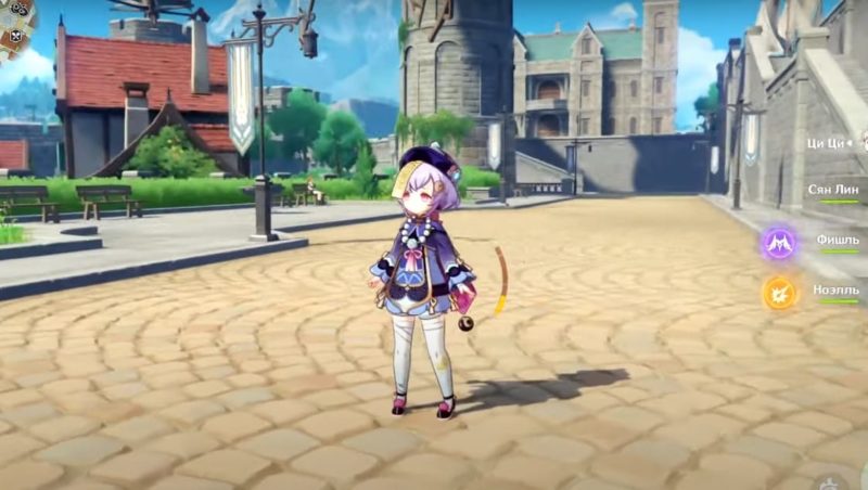 Ци Ци в игре Геншин Импакт