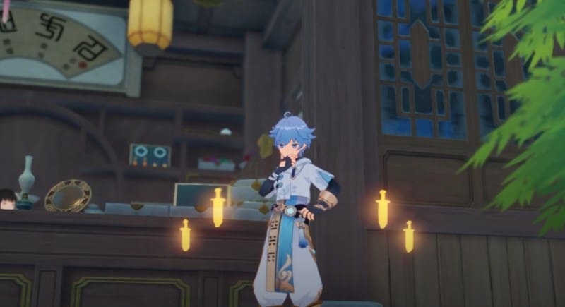 Крио-экзорцист Чун Юнь в Геншин Импакт