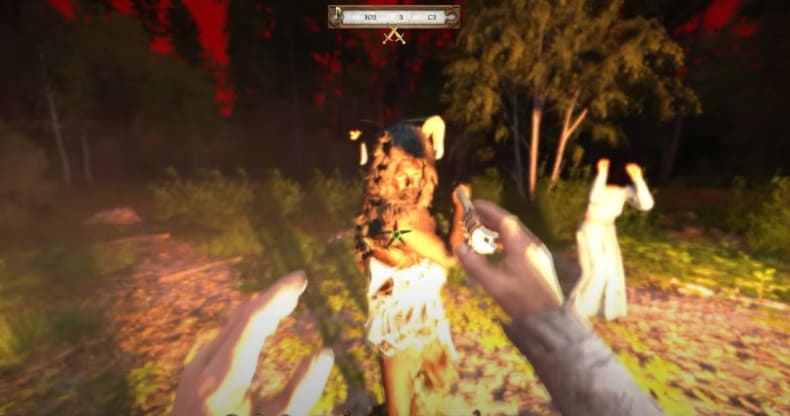 Нападение черта