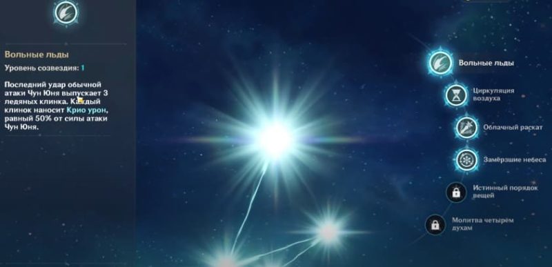 Созвездие Вольные льды