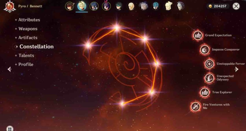 созвездия-Беннетта