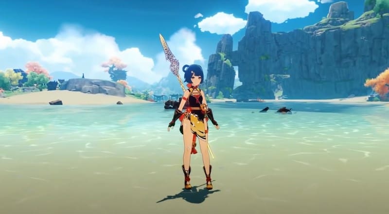 Сян Лин в игре Геншин импакт