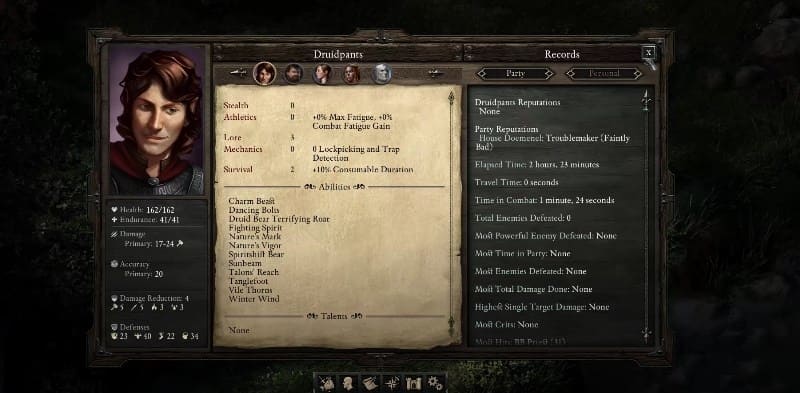 Друиды в игре Pillars of Eternity