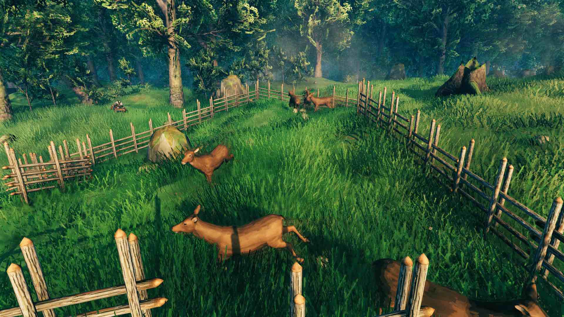 Как приручить оленя в игре Valheim