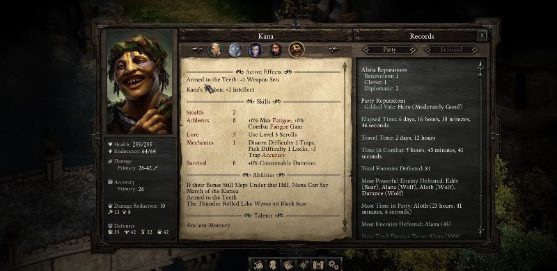 Kana из игры Pillars of Eternity