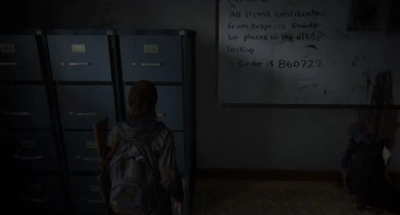 Код для сейфа в суде