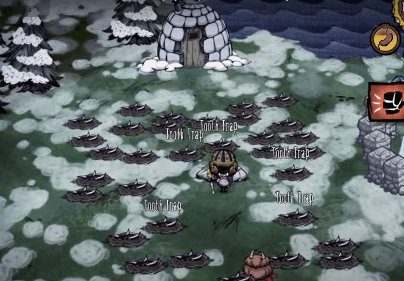 Создание домиков из снега