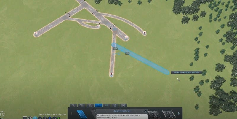 Строительство дорог в Sharp junction angles