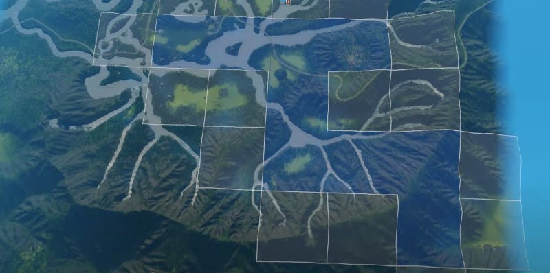 Увеличение размера карты