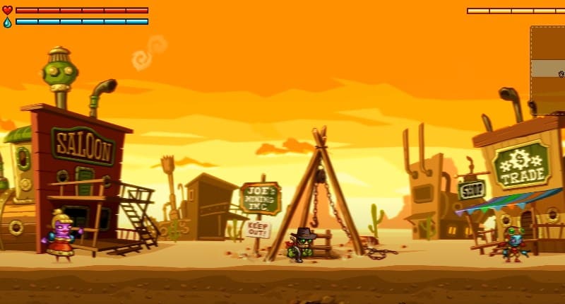 Платформер SteamWorld Dig