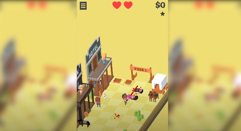 Westy West в стиле Майнкрафт