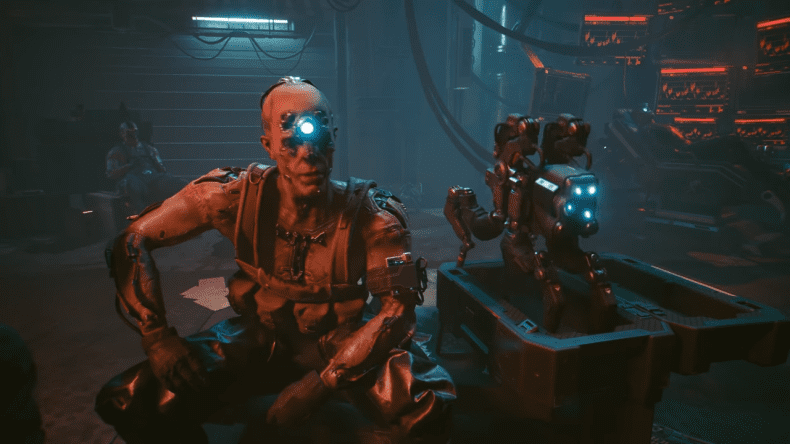 Киборг в Cyberpunk 2077