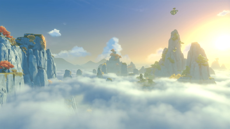 Горы Ли Юэ в Genshin Impact