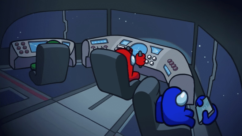 Космонавты из Among Us