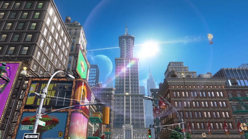 Город в Super Mario